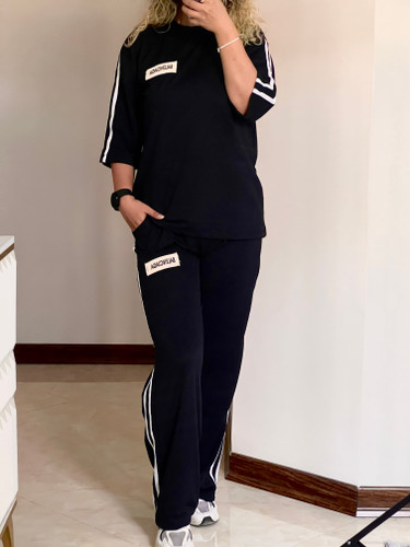 ست تیشرت شلوار زنانه اسپرت بالنسیاگا