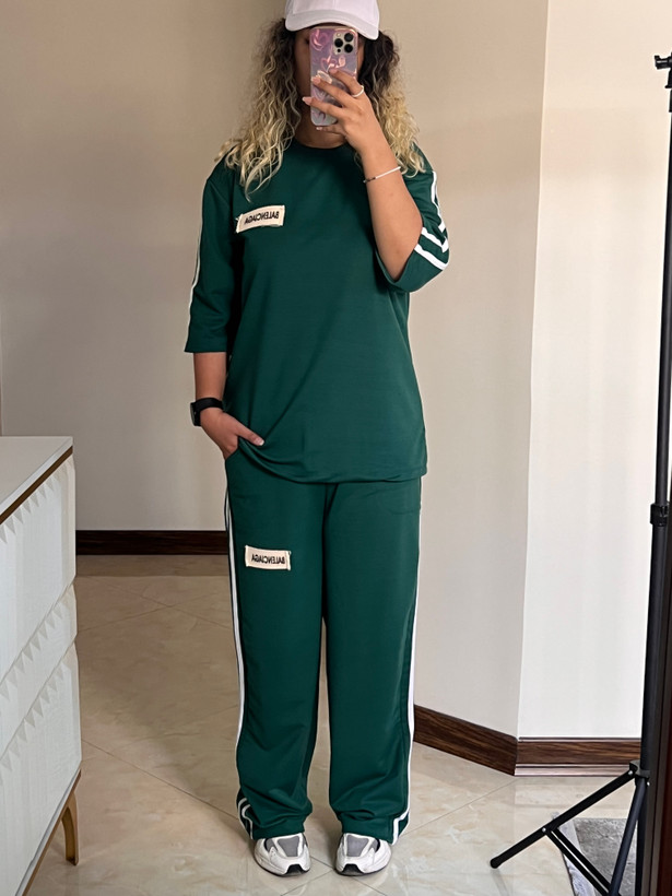 ست تیشرت شلوار زنانه اسپرت بالنسیاگا